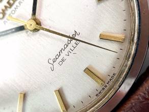 Thumbnail von Omega Seamaster DeVille Wonderful Seamaster De Ville Vintage Automatic Automatik Linen Dial