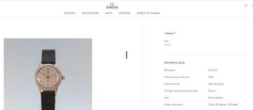 Thumbnail von Omega Classic SUPERRARE Trident Vintage 30mm Medicus Neptun ref CK2143 2173 2143