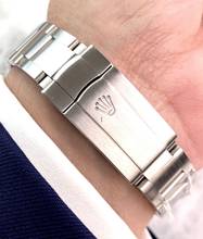 Thumbnail von Rolex Air King Blue Concentric Dial ref 114234 Automatic ORIGINAL PAPERS Blau 114234