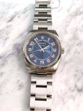 Thumbnail von Rolex Air King Blue Concentric Dial ref 114234 Automatic ORIGINAL PAPERS Blau 114234