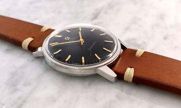 Thumbnail von Omega Seamaster Serviced Seamaster Vintage Automatic Automatik Black Restored Dial 165002 165.002