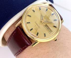 Thumbnail von Omega Constellation Day-Date SERVICED Constellation Day Date SOLID GOLD Vintage Automatic 168016 Chronometer 168016