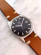 Thumbnail von Omega Genève Serviced Geneve Vintage Automatic Automatik Black Restored Dial ref 166.041 166.041