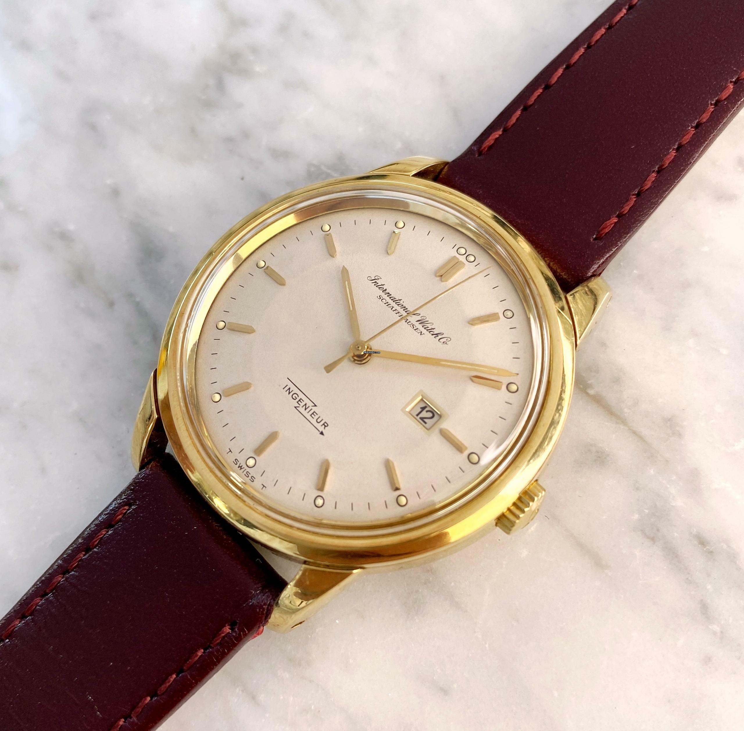 Thumbnail von IWC Ingenieur Automatic 36mm Vollgold Datum ref 666 Automatic 666