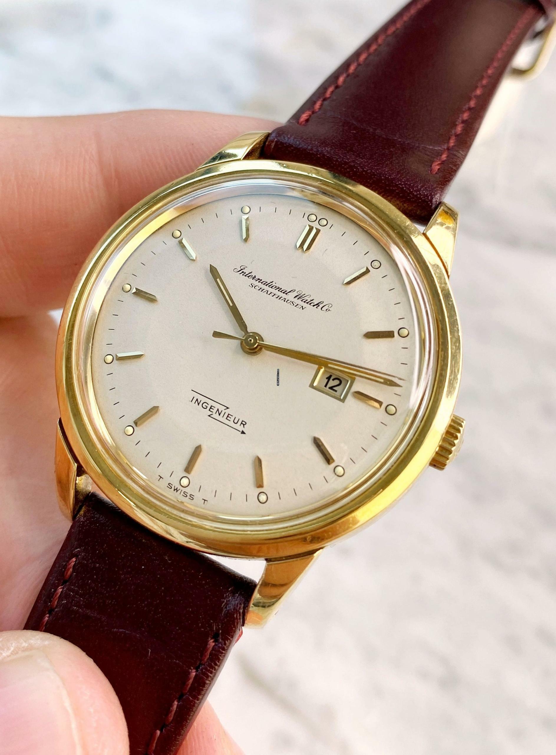 Thumbnail von IWC Ingenieur Automatic 36mm Vollgold Datum ref 666 Automatic 666