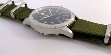 Thumbnail von IWC Fliegeruhr Mark Serviced (430e) Mark Xll Vintage Automatic Pilot Watch Die Flieger Uhr iw3241 3241