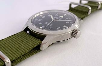 Thumbnail von IWC Fliegeruhr Mark Serviced (430e) Mark Xll Vintage Automatic Pilot Watch Die Flieger Uhr iw3241 3241