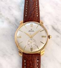 Thumbnail von Rolex Precision Very Rare Precision Vintage Rosegold 35mm Fancy Lugs ref 4118 Pink Gold 4118