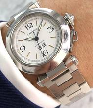 Thumbnail von Cartier Pasha C Ladies Damen / FULL SET / BOX PAPERS / Serviced at 2475 2475