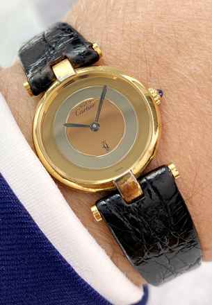  Cartier Vendome Must De Vendome Tricolor Quarz Quartz Lady 