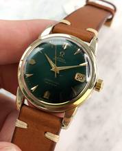 Thumbnail von Omega Seamaster Serviced Seamaster Vintage Automatic Automatik Custom Green Dial 2849 2849