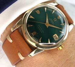Thumbnail von Omega Seamaster Serviced Seamaster Vintage Automatic Automatik Custom Green Dial 2849 2849