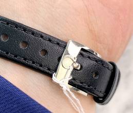 Thumbnail von Omega Classic Quarz Vintage SOLID WHITE GOLD Factory Diamonds Ladys Damen