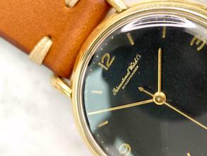 Thumbnail von IWC Solid Gold Vollgold Black Restored Dial 36mm