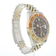 Thumbnail von Rolex GMT-Master Steel Gold Brown Nipple Dial