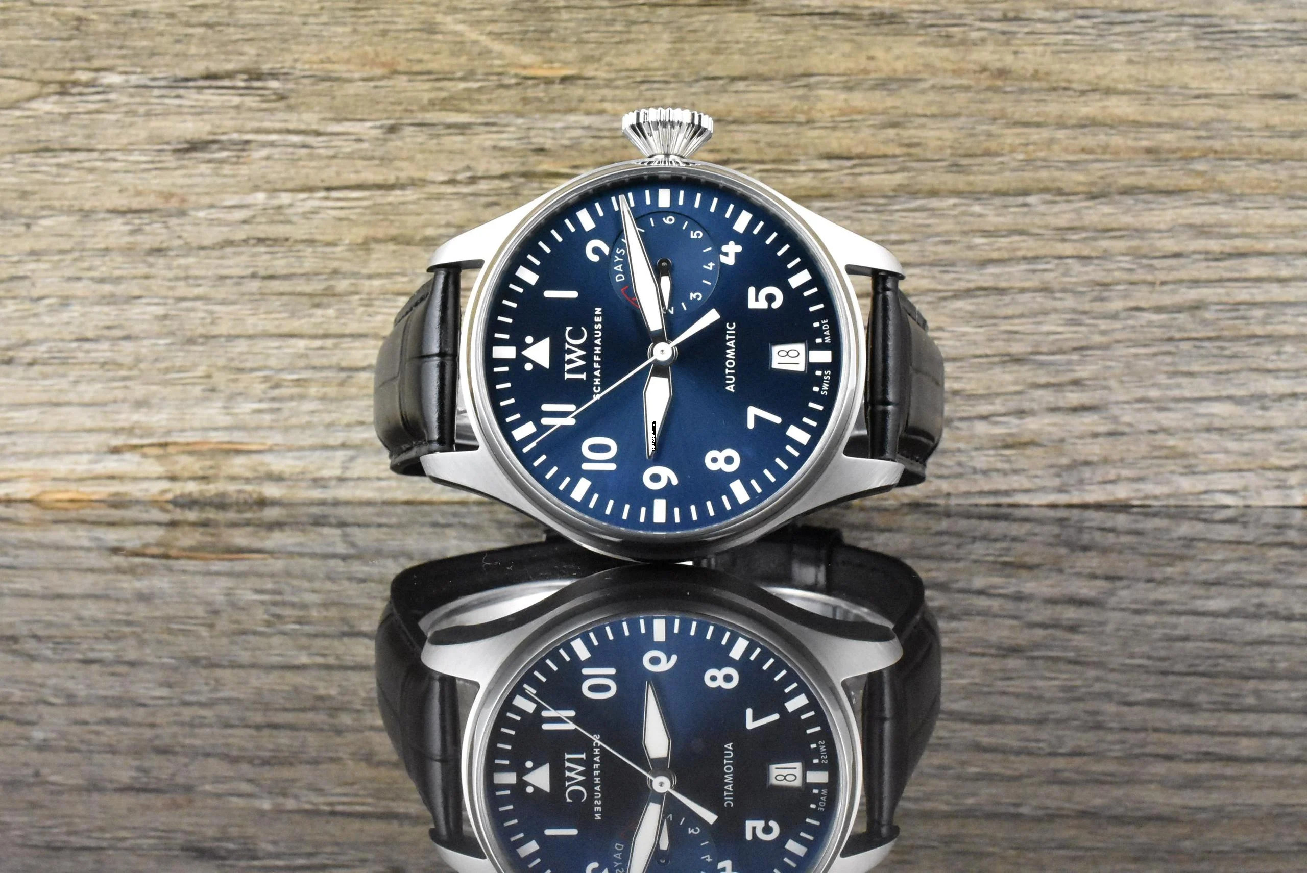  IWC Große Fliegeruhr Big Pilot Le Petit Prince Blue - 7 Days Power 