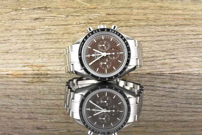  Omega Speedmaster Professional Moonwatch Chocolate / Sapphire - Full Set 