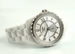 Thumbnail von Chanel J12 Brillanten Keramik Automatik Unworn Watch with Box