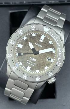  Sinn U50 DS 500M 1050.034 Limited Edition 1000 Pieces Very Good Full Set 8-2024 