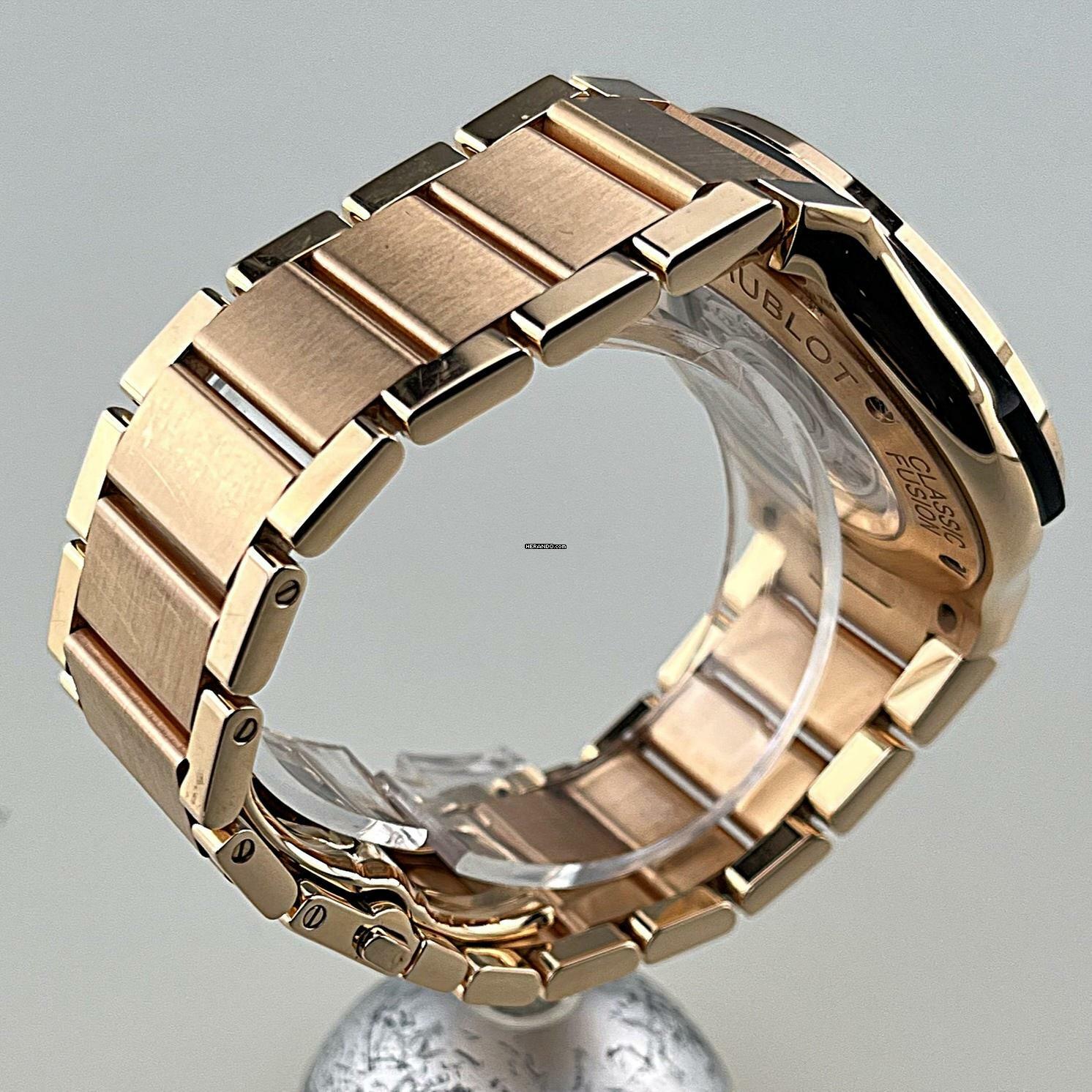 Thumbnail von Hublot Classic Fusion 45mm King Gold Opalin Automatic Watch EK 09/2020 deutsche Auslieferung Full Set Erstkaufrechnung