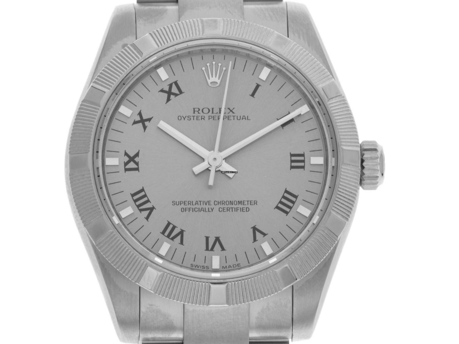 Rolex Oyster Perpetual 31 Medium Ref.177210 2007 Full Set sehr gut Vintage