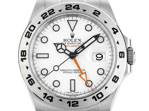  Rolex Explorer II Ref.216570 2013 Full Set sehr gut Vintage 