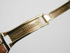 Thumbnail von Jaeger-LeCoultre Reverso Duetto 18 Karat Gelbgold Reverso Duetto Handaufzug Damenuhr mit Faltschließe und Straussenband 18 Karat Gelbgold Reverso Duetto Handaufzug Damenuhr