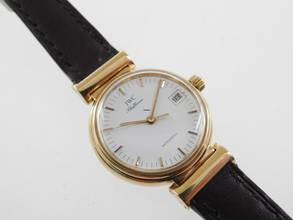 Thumbnail von IWC Da Vinci 4450 massiv 18 Karat Gelbgold Damenuhr Automatik 27 mm im Top Zustand mit original 18 Karat Schließe wie Neu