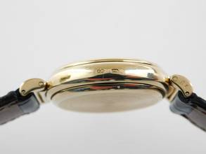 Thumbnail von IWC Da Vinci Chronograph Mondphase 3735 massiv 18 Kt Gelbgold mit original Band und Schließe massiv 18 Kt Gelbgold mit original Krokoband und Schließe