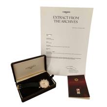 Thumbnail von Longines Chronograph Fly-Back 7415 Oversize rose gold 18KT Full Set 1972 Full Set