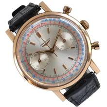Thumbnail von Longines Chronograph Fly-Back 7415 Oversize rose gold 18KT Full Set 1972 Full Set