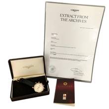 Thumbnail von Longines Chronograph Fly-Back 7415 Oversize rose gold 18KT Full Set 1972 Full Set