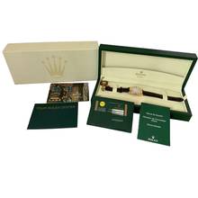 Thumbnail von Rolex Cellini Cestello 5330/8 white dial yellow gold 18KT Full Set Like NEW