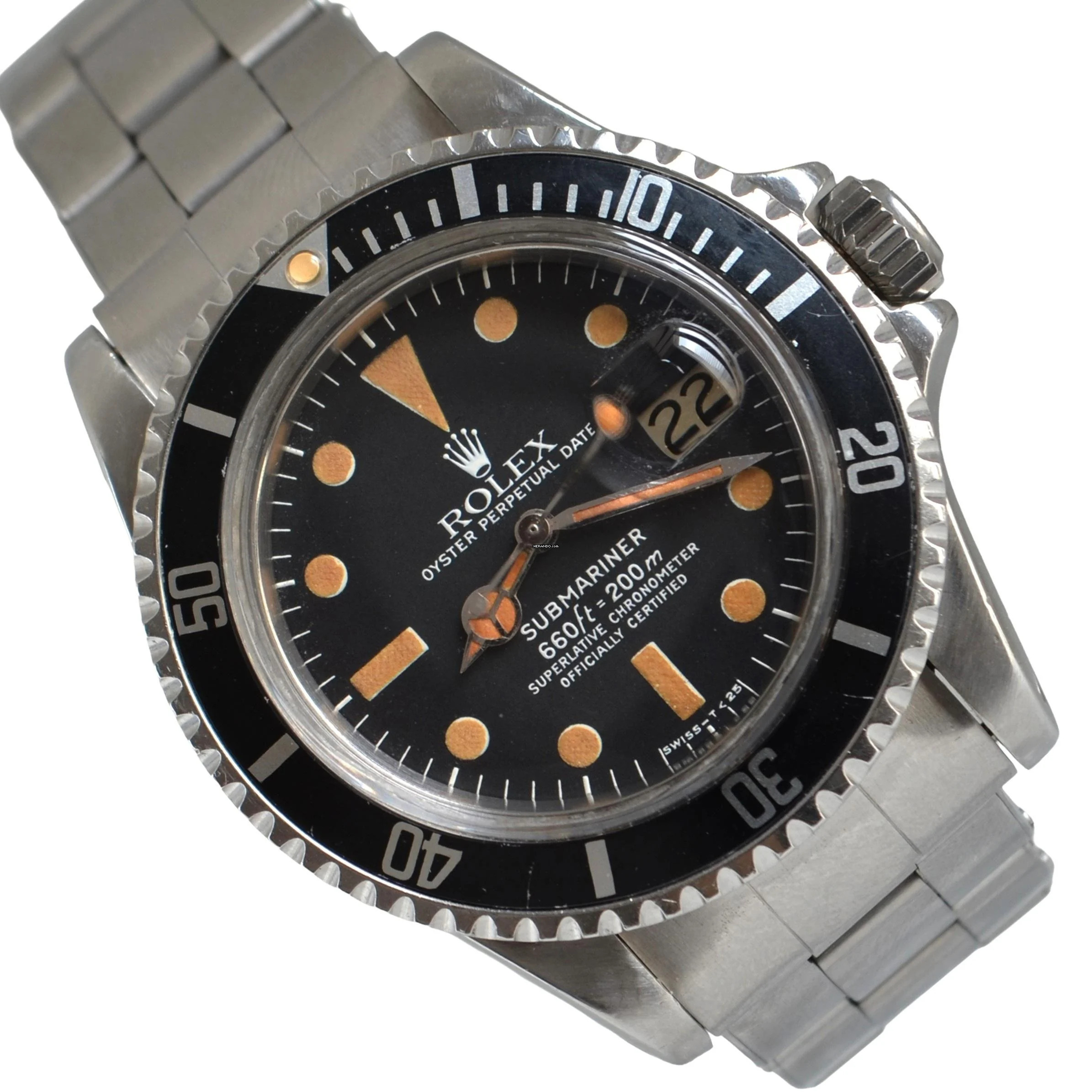  Rolex Submariner Date 1680 Date U.S.A. Market 1977 