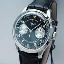 Thumbnail von Vulcain Monopusher Heritage 650157A08.BAC207 Limited Edition 50 Box+Papiere 2025