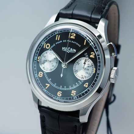  Vulcain Monopusher Heritage 650157A08.BAC207 Limited Edition 50 Box+Papiere 2025 