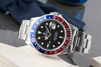 Thumbnail von Rolex GMT-Master Pepsi Swiss Only Stahl Automatik Herrenuhr Ref. 16700 W-Serie