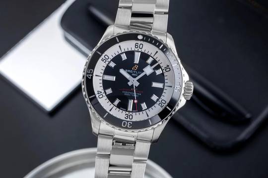  Breitling Superocean 42 Automatik Herrenuhr Ref. A17375211B1A1 B&P 