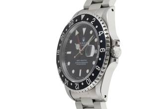Thumbnail von Rolex GMT-Master Swiss-T<25 Dial Stahl Automatik Herrenuhr Ref. 16700 W-Serie