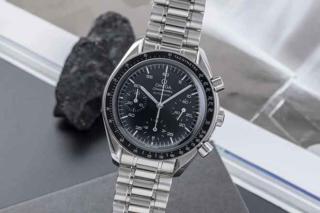  Omega Speedmaster Reduced Chronograph Stahl Automatik Ref. 3510.50.00 Papiere 