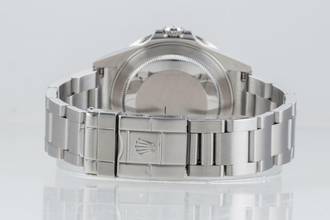 Thumbnail von Rolex GMT-Master II Pepsi Swiss Made Dial Stahl Automatik Herrenuhr 16710T B&P