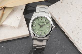 Thumbnail von Rolex Oyster Perpetual 36 Pistachio Stahl Automatik Herrenuhr Ref. 126000 B&P 2025