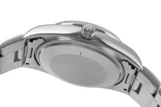 Thumbnail von Rolex Air King Black Dial Edelstahl Automatik Herrenuhr Ref 14000 B&P 2006 LC100