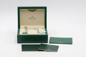 Thumbnail von Rolex Datejust 36 White Dial Roulette-Date Stahl Automatik Herrenuhr Ref. 126200