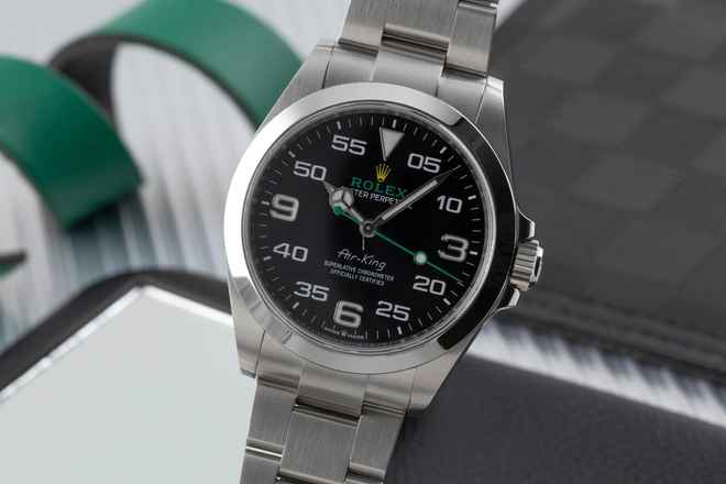  Rolex Air King Edelstahl Automatik Herrenuhr Ref. 126900 B&P 2025 