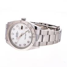 Thumbnail von Rolex Datejust 41 Pearl Dial Diamond – 126334 – like NEW – 2022 Full Set Lc100