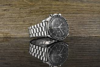 Thumbnail von Omega Speedmaster Professional Moonwatch LONG S&R nice Tritium ST145.022 Vintage 1986