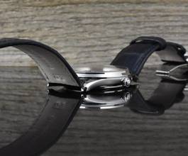 Thumbnail von Jaeger-LeCoultre Master Ultra Thin Réserve de Marche Blue unpoliert B&P 2019