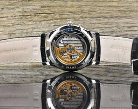 Thumbnail von Jaeger-LeCoultre Master Ultra Thin Réserve de Marche Blue unpoliert B&P 2019