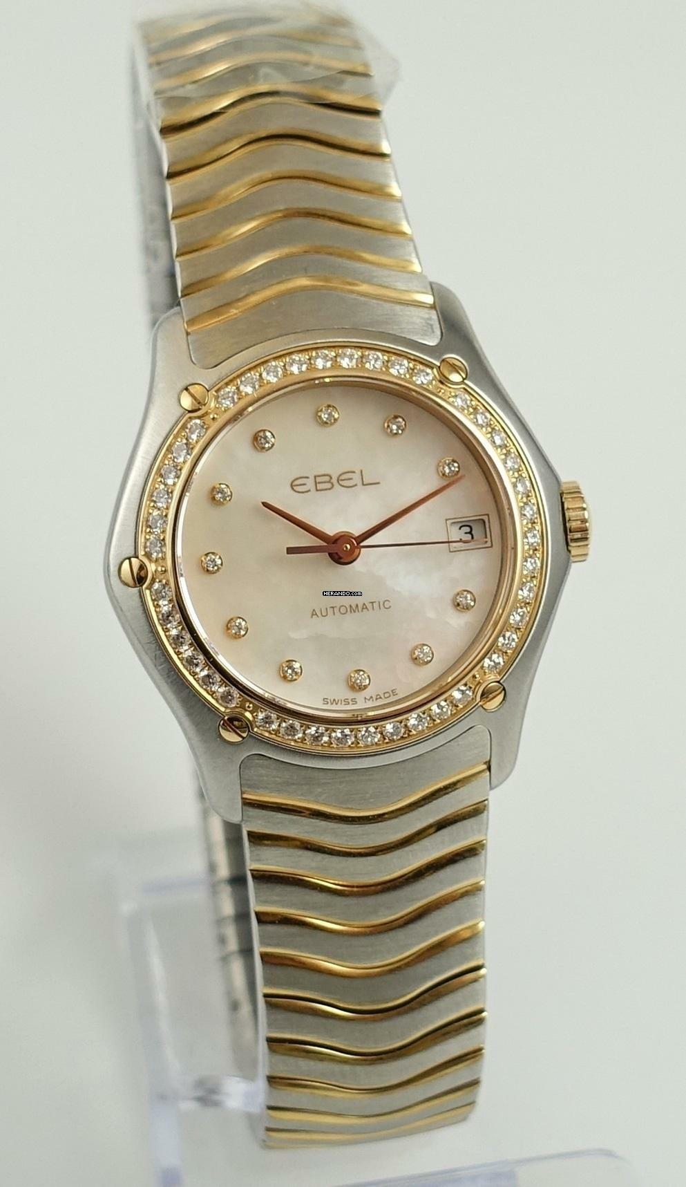 Thumbnail von Ebel Classic Lady Automatik Stahl-Gold 27mm Full Set